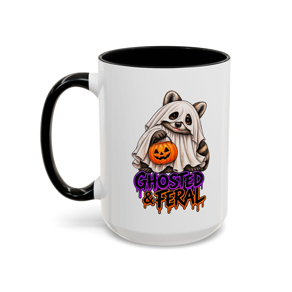 Ghosted Raccoon Coffee Mug  (11/15oz)