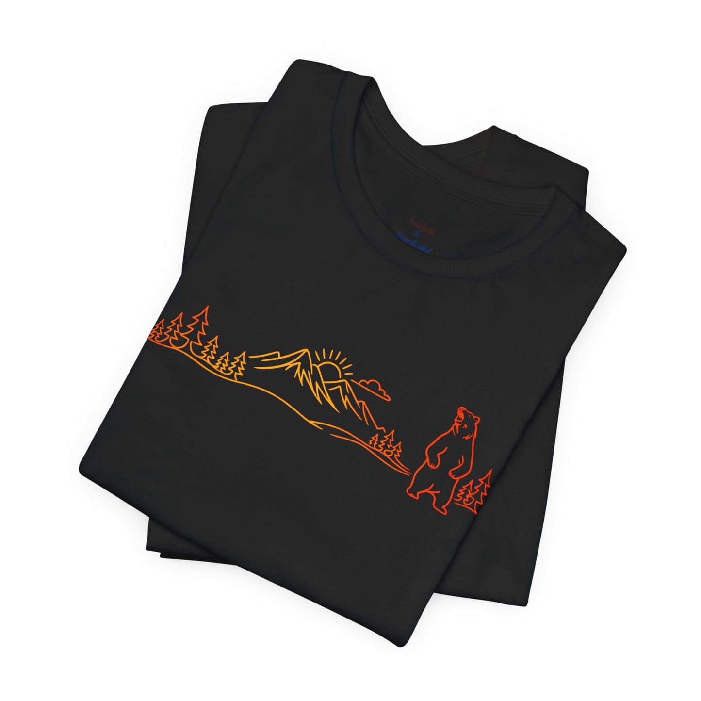 Standing Bear Mountain Scene Tee