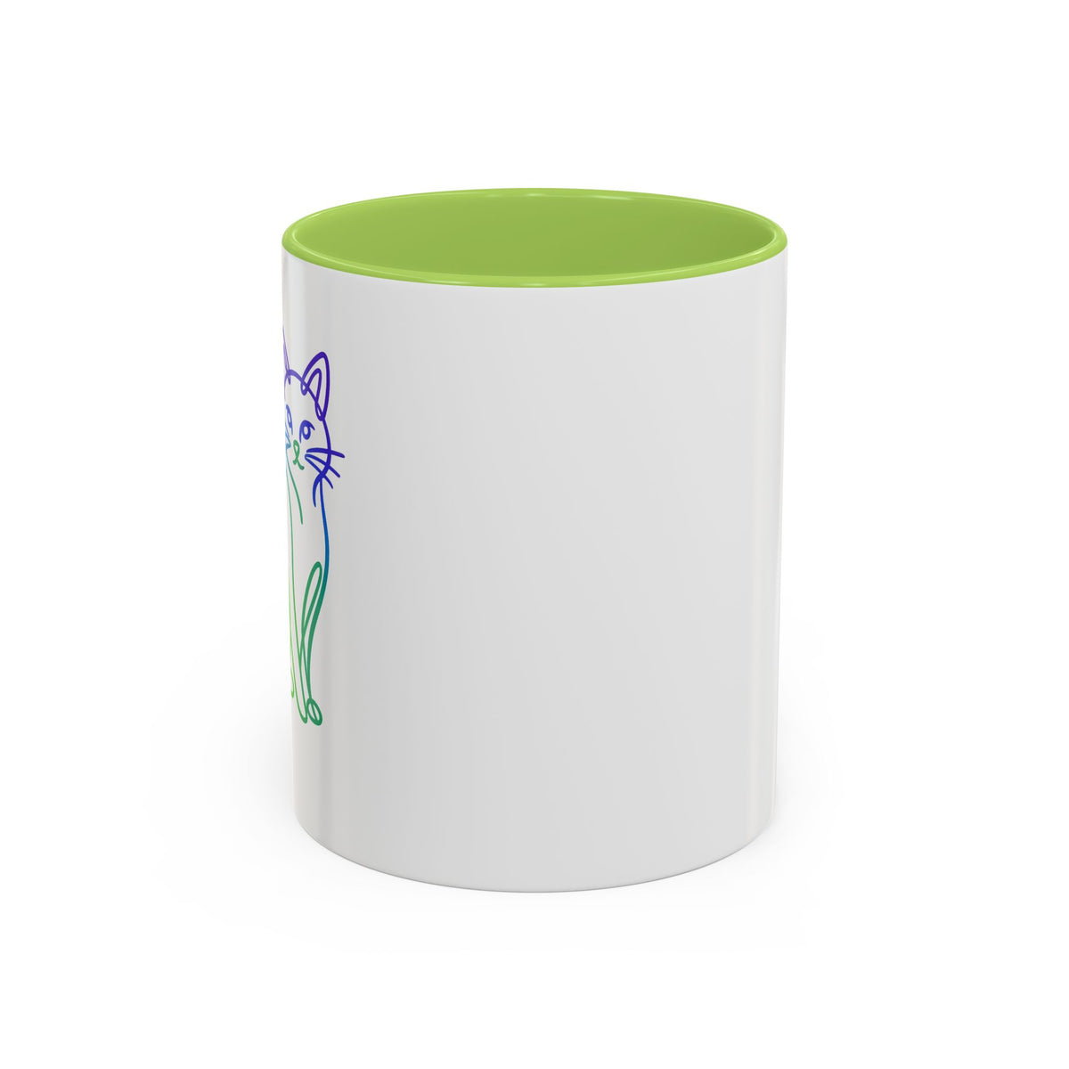Northern Lights Cat Coffee Mug  (11/15oz)