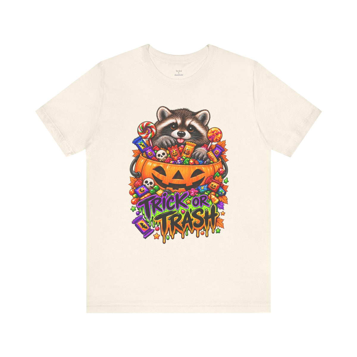 Trick or Trash Raccoon T-Shirt