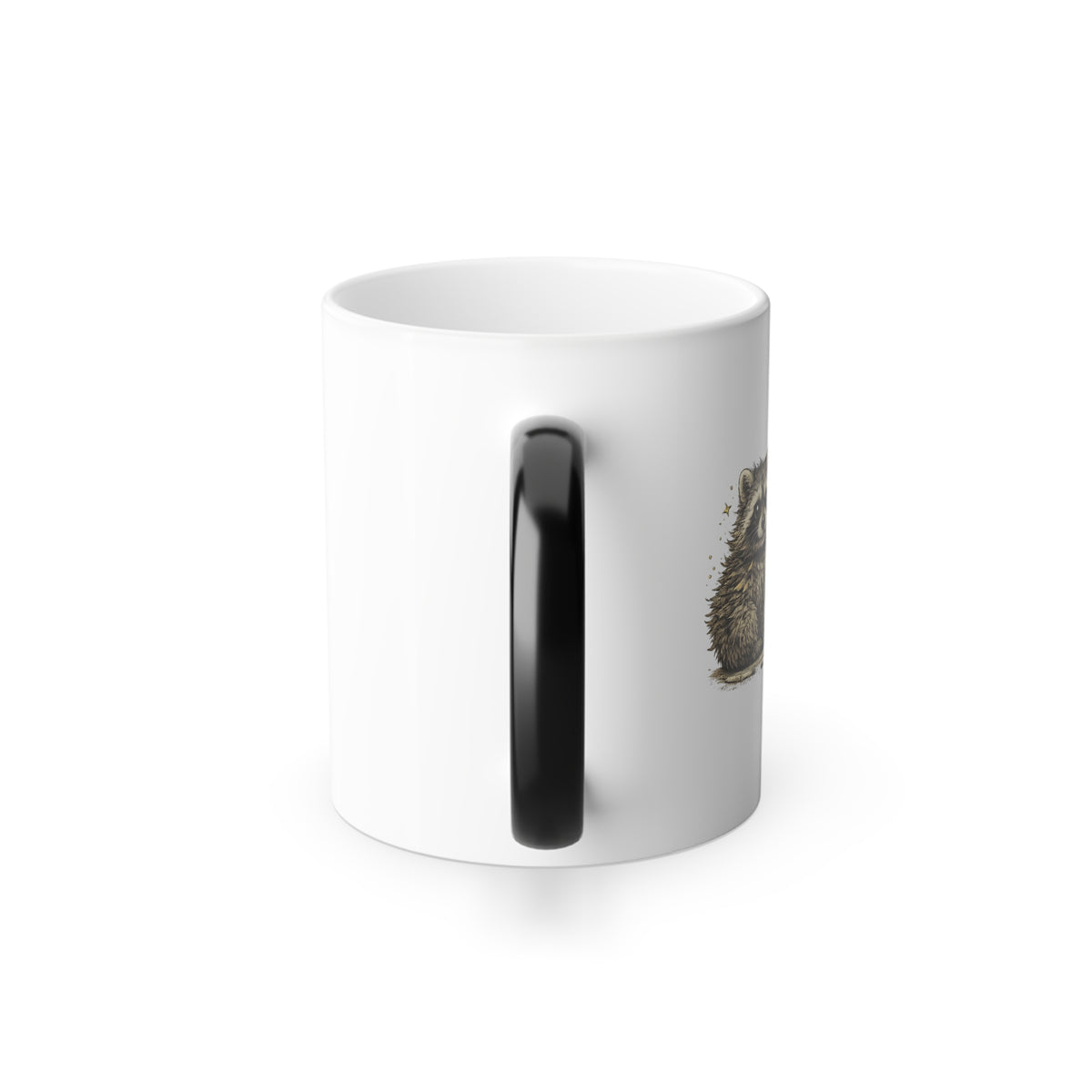 "Ferally Doing My Best" Raccoon Color-Changing Mug  11 oz