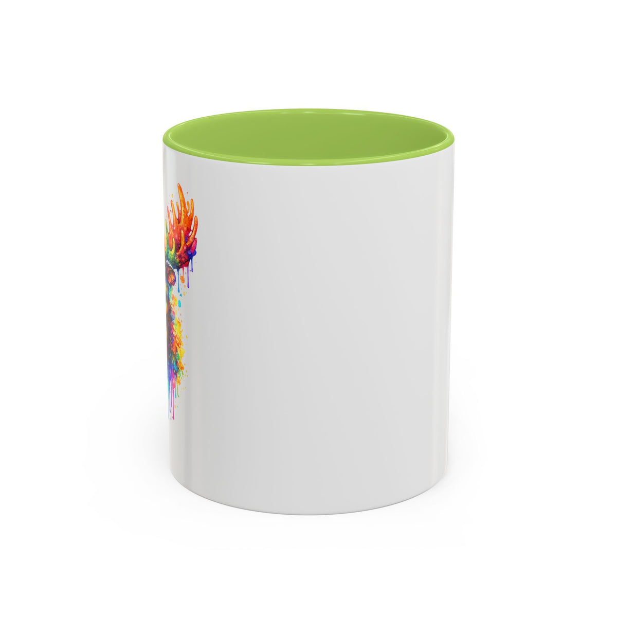 Watercolor Moose Coffee Mug  (11/15oz)