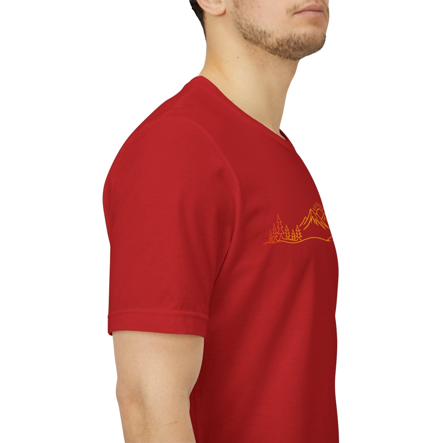 Standing Bear Mountain Scene Tee
