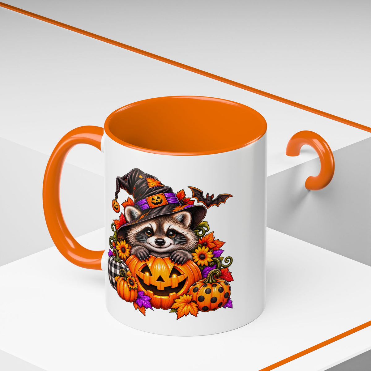 Halloween Raccoon Coffee Mug  (11/15oz)