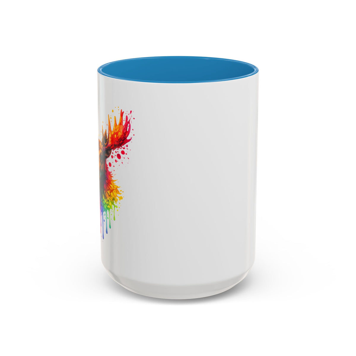 Watercolor Moose Coffee Mug  (11/15oz)