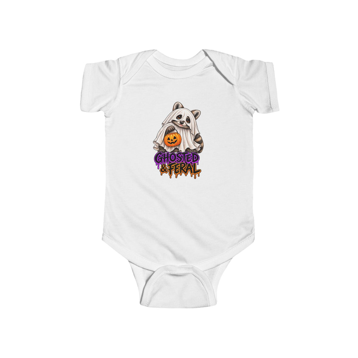 Infant Onesie — Ghosted Raccoon