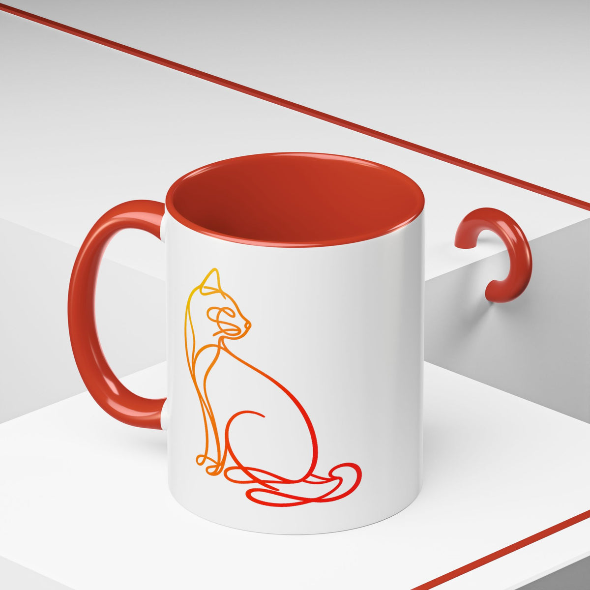 Sunrise Cat Coffee Mug  (11/15oz)