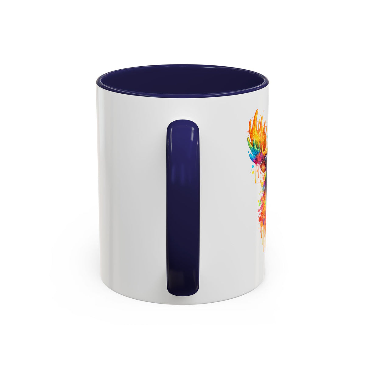 Watercolor Moose Coffee Mug  (11/15oz)