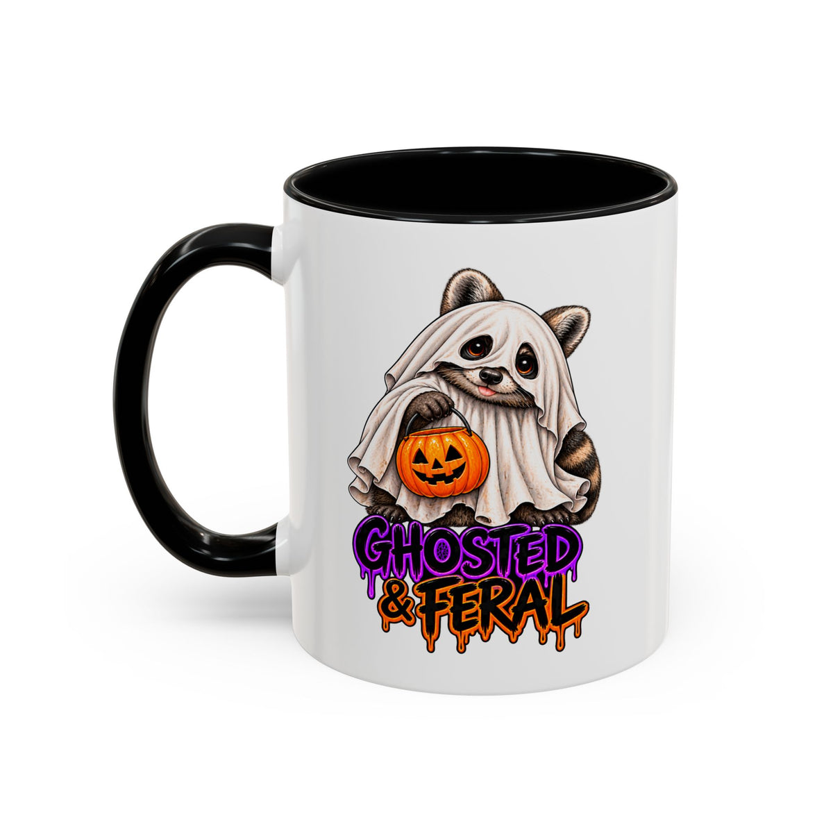 Ghosted Raccoon Coffee Mug  (11/15oz)