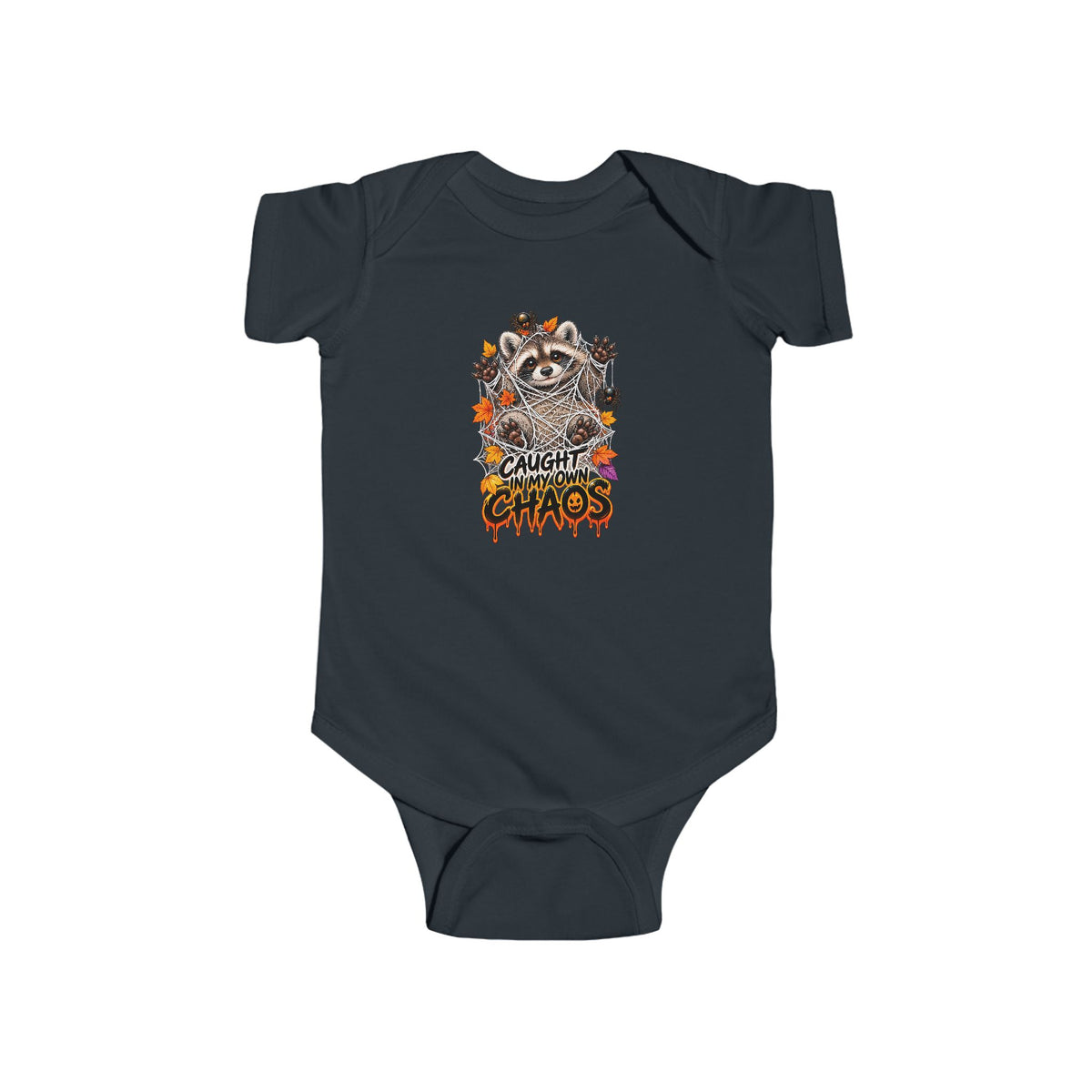 Infant Onesie — Caught Raccoon