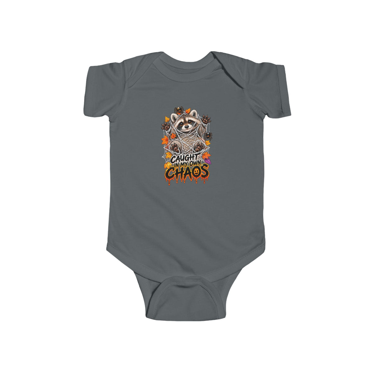 Infant Onesie — Caught Raccoon