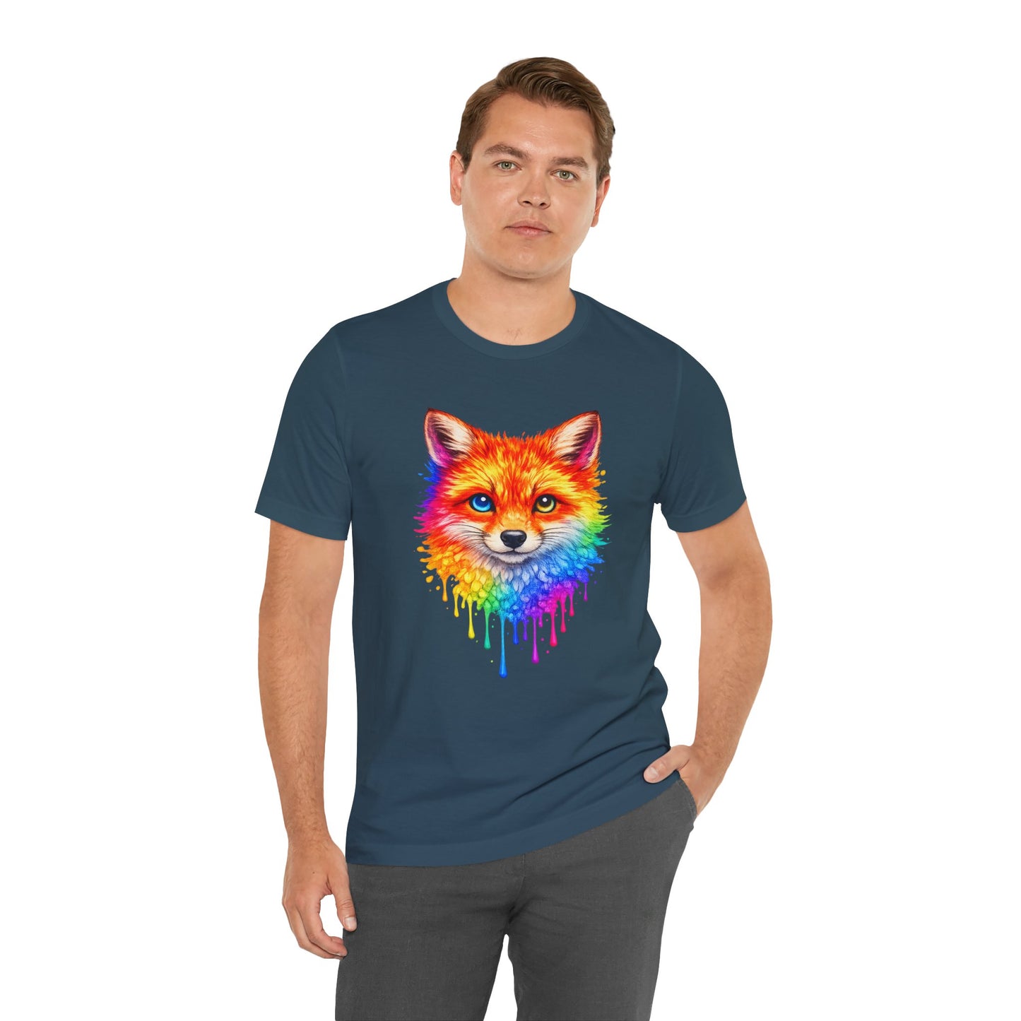 Watercolor Wildlife Fox T-Shirt