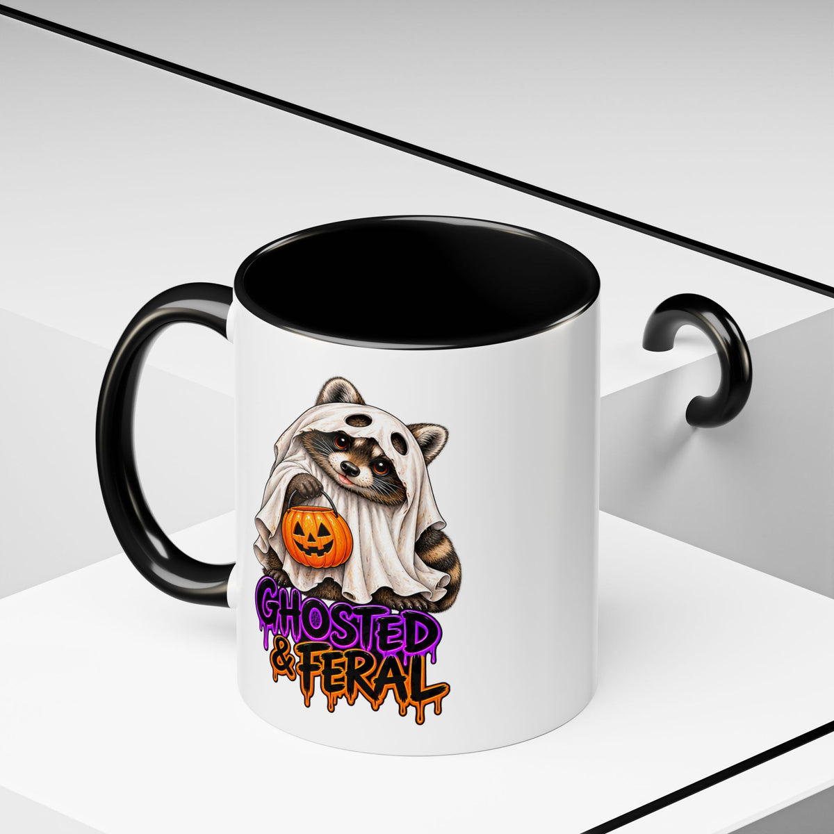 Ghosted Raccoon Coffee Mug  (11/15oz)
