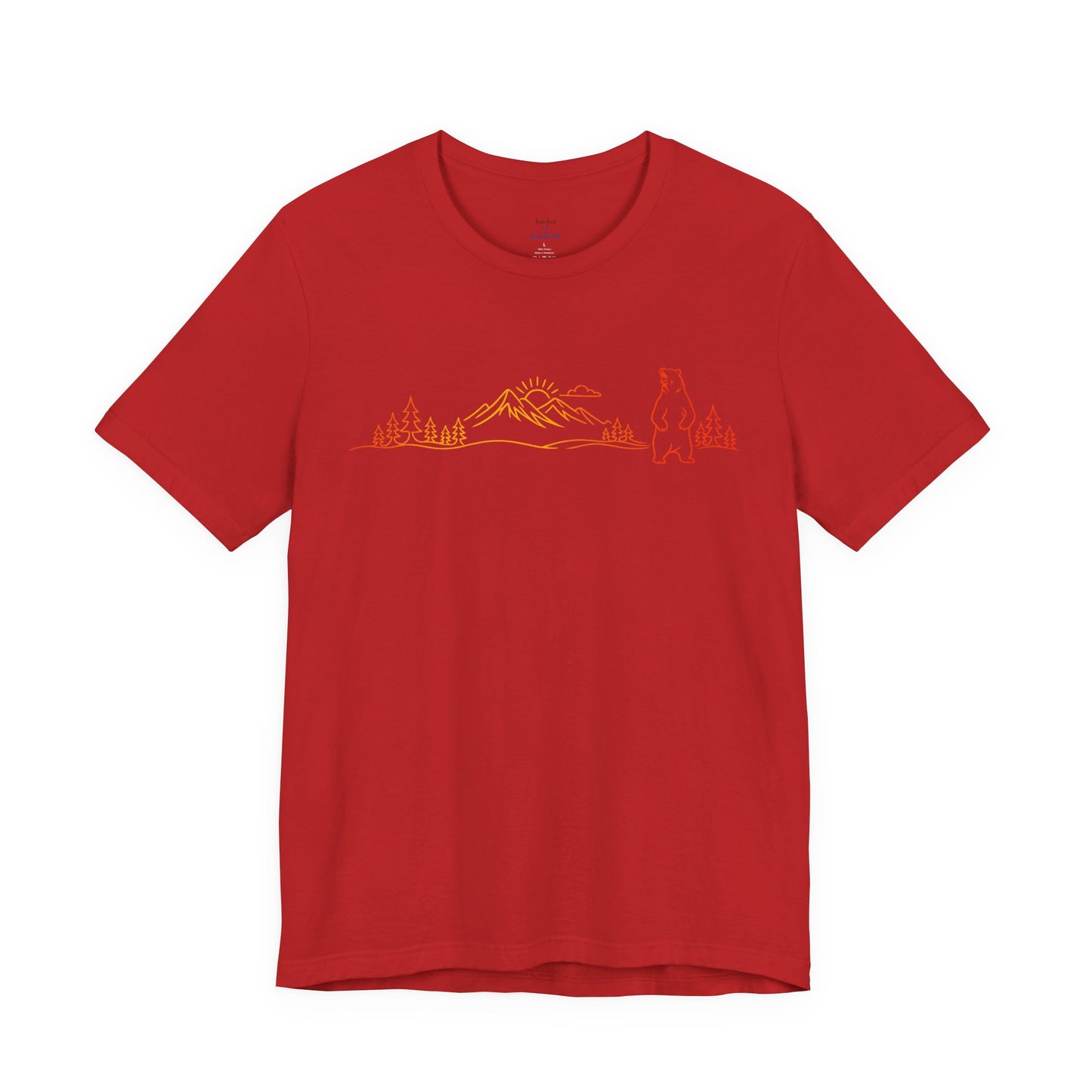 Standing Bear Mountain Scene Tee