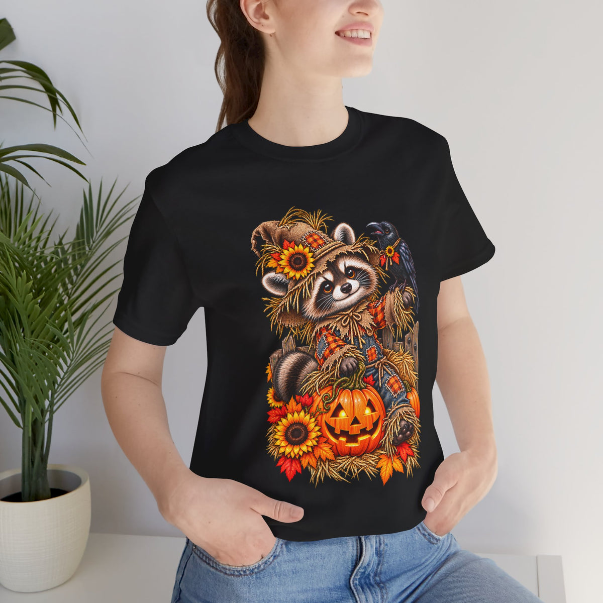 Scarecrow Raccoon T-Shirt