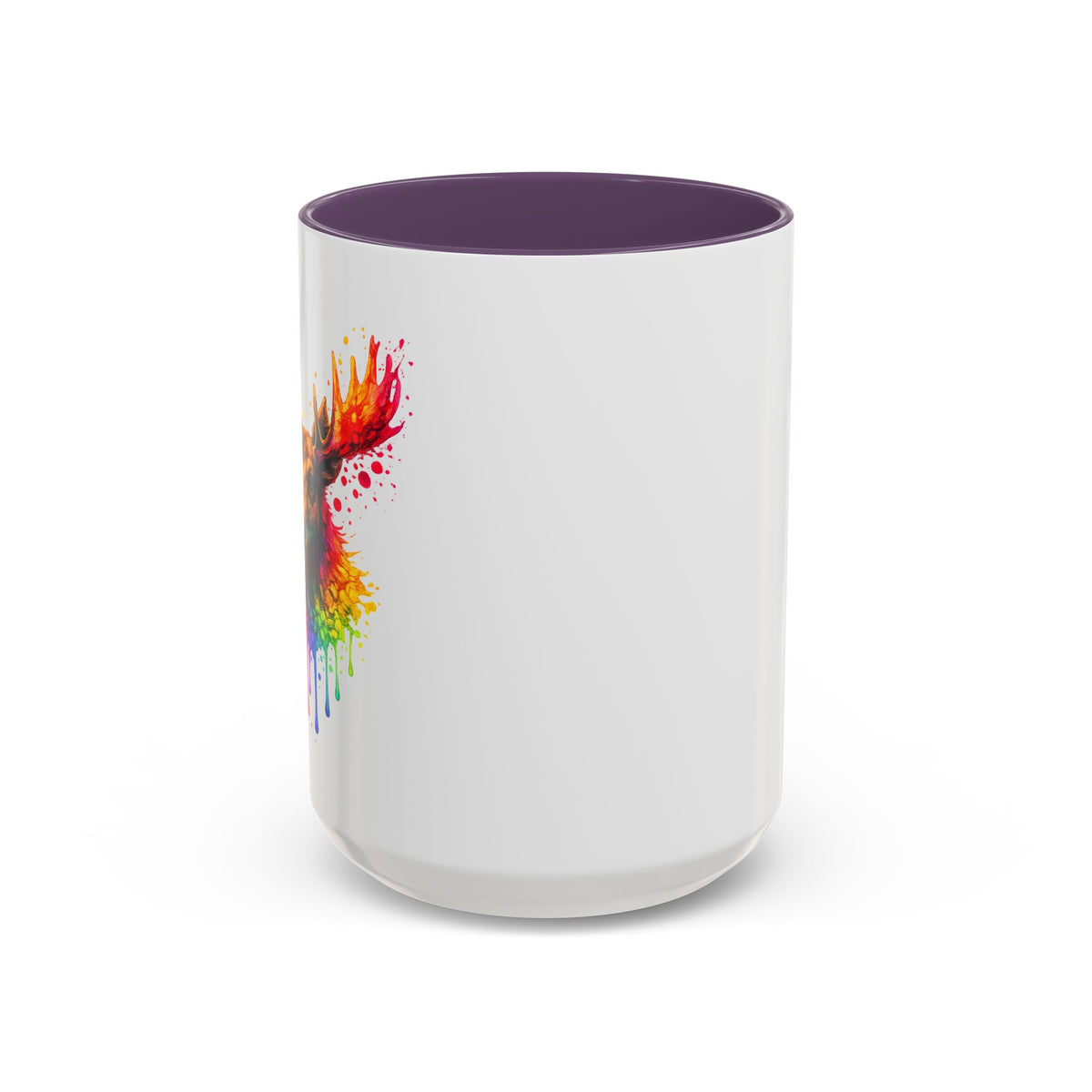 Watercolor Moose Coffee Mug  (11/15oz)