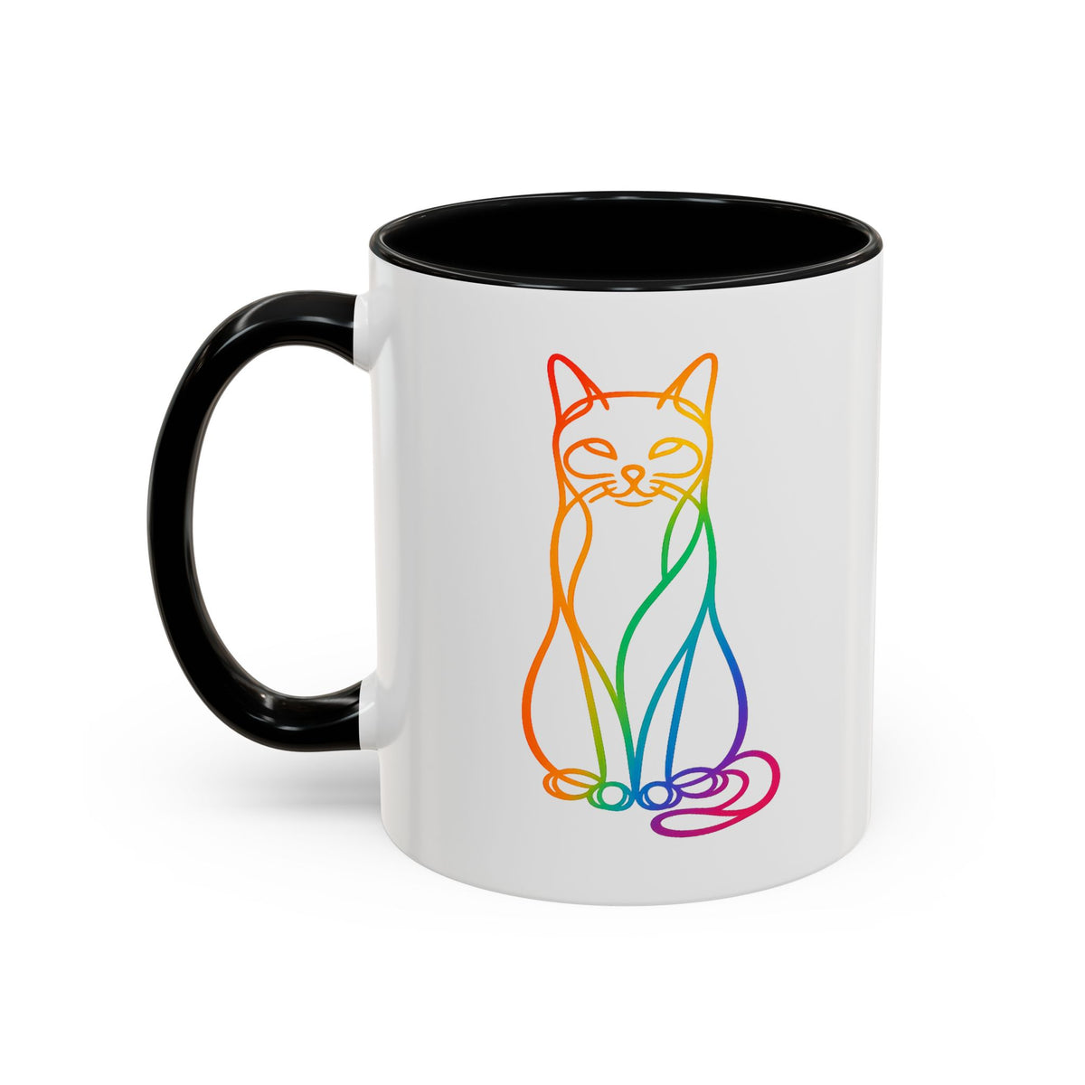 Rainbow Cat Coffee Mug  (11/15oz)