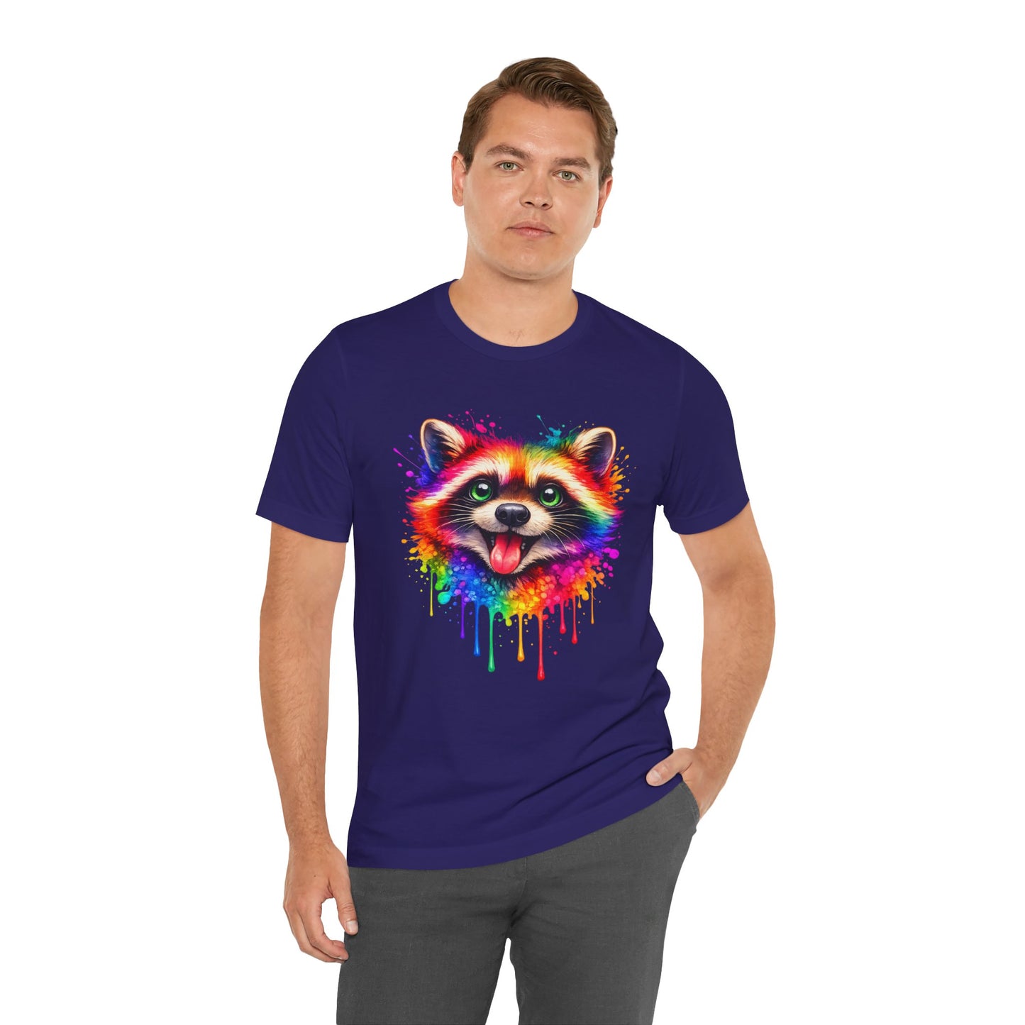 Watercolor Wildlife Raccoon T-Shirt