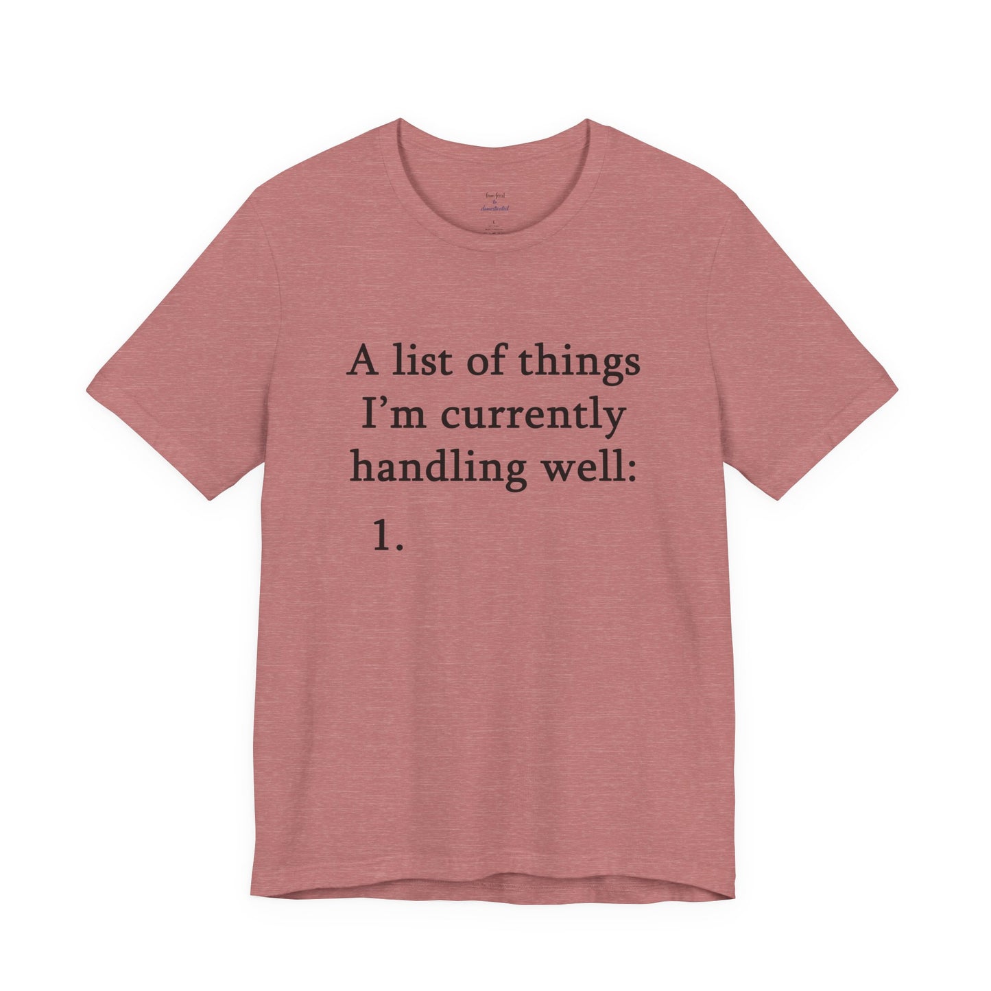 A List Tee