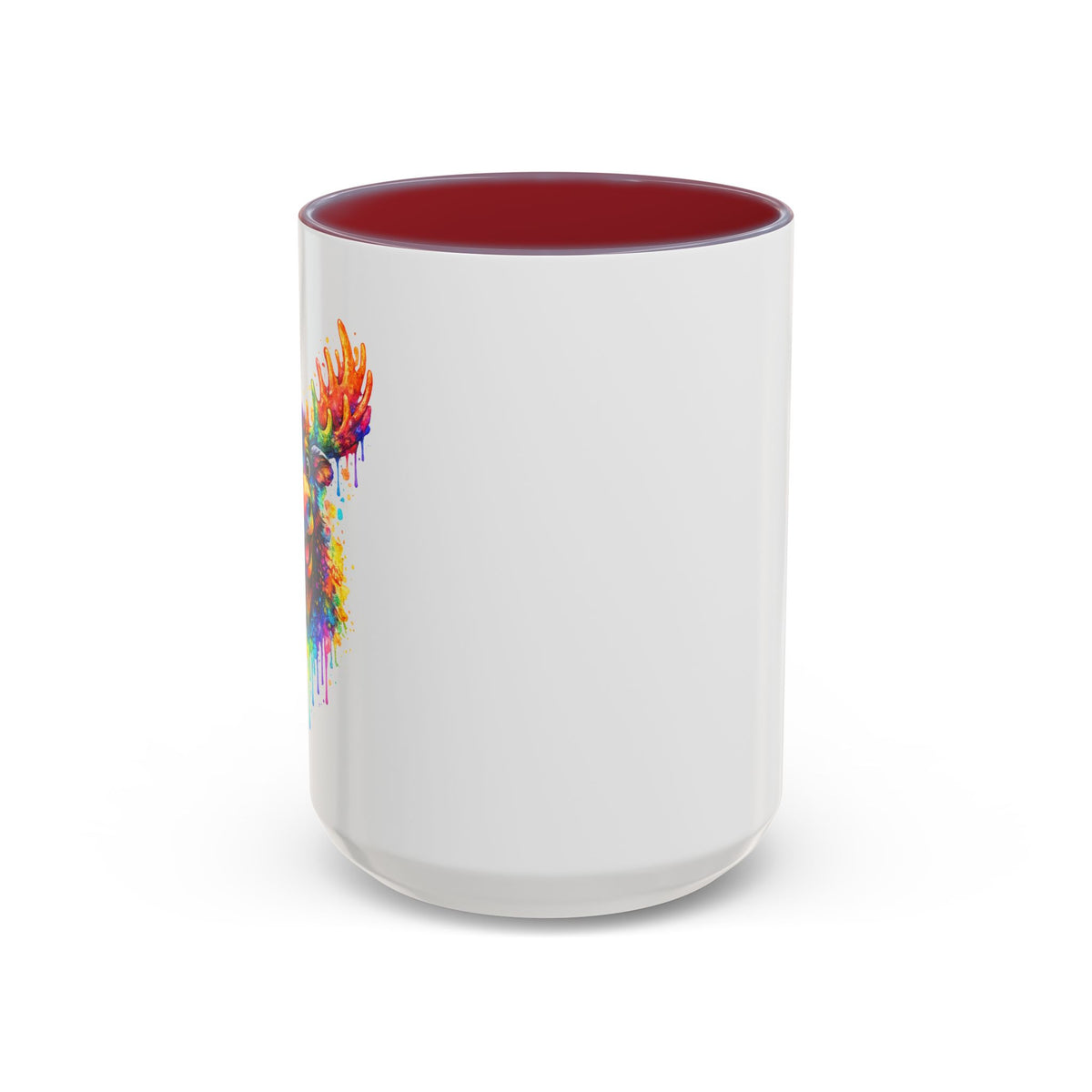 Watercolor Moose Coffee Mug  (11/15oz)