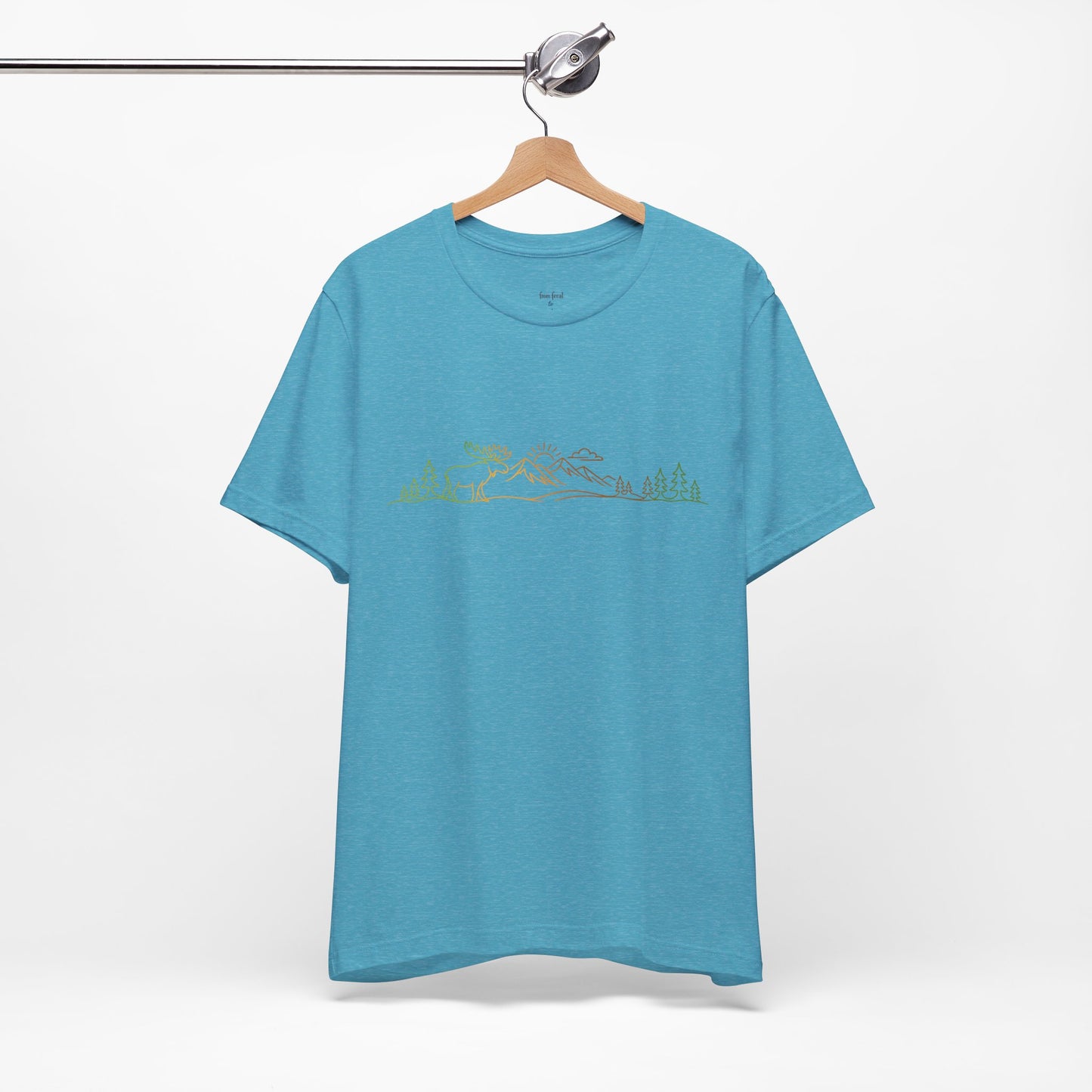 Moose Mountain Scene | Hiking Tee