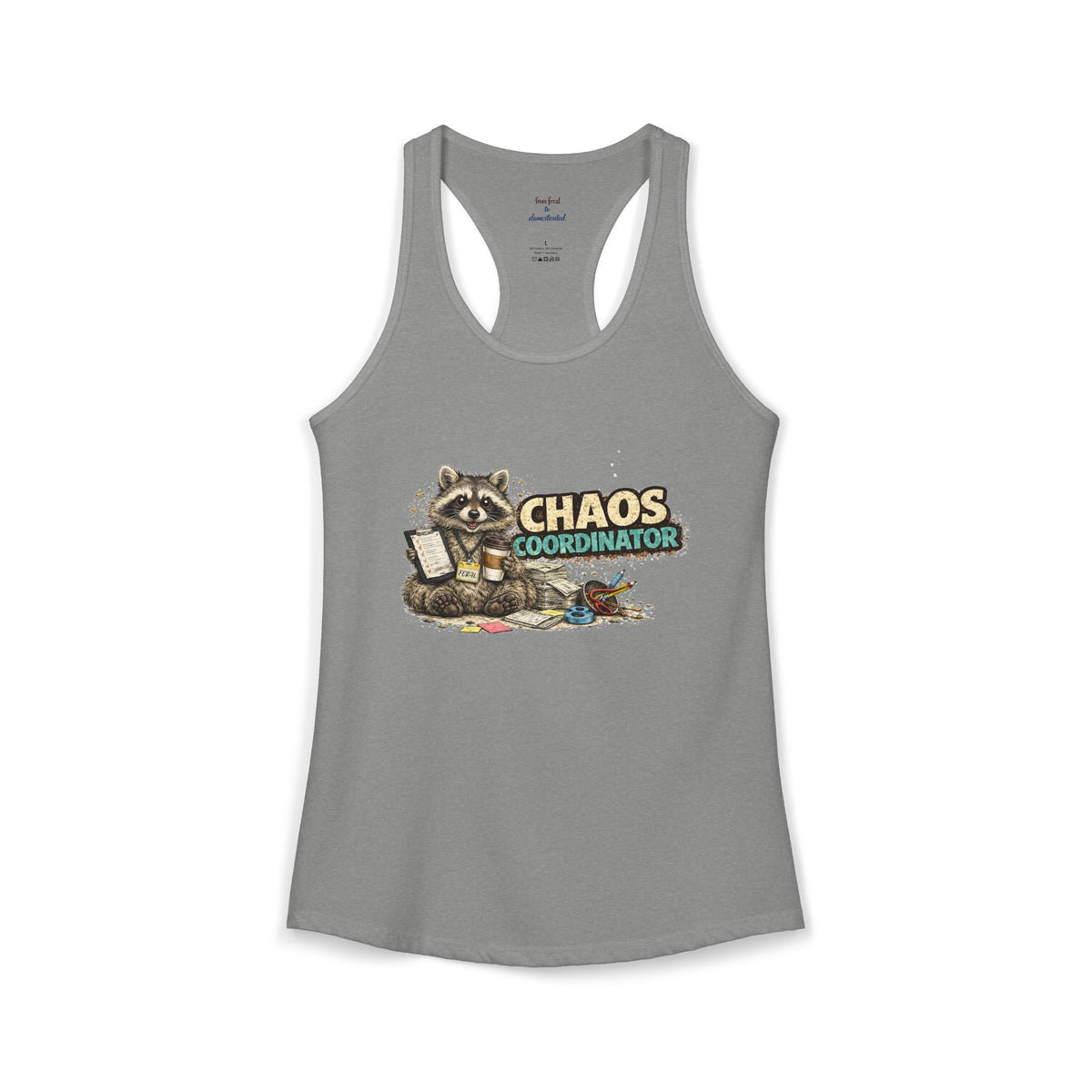 Chaos Coordinator Racerback Tank