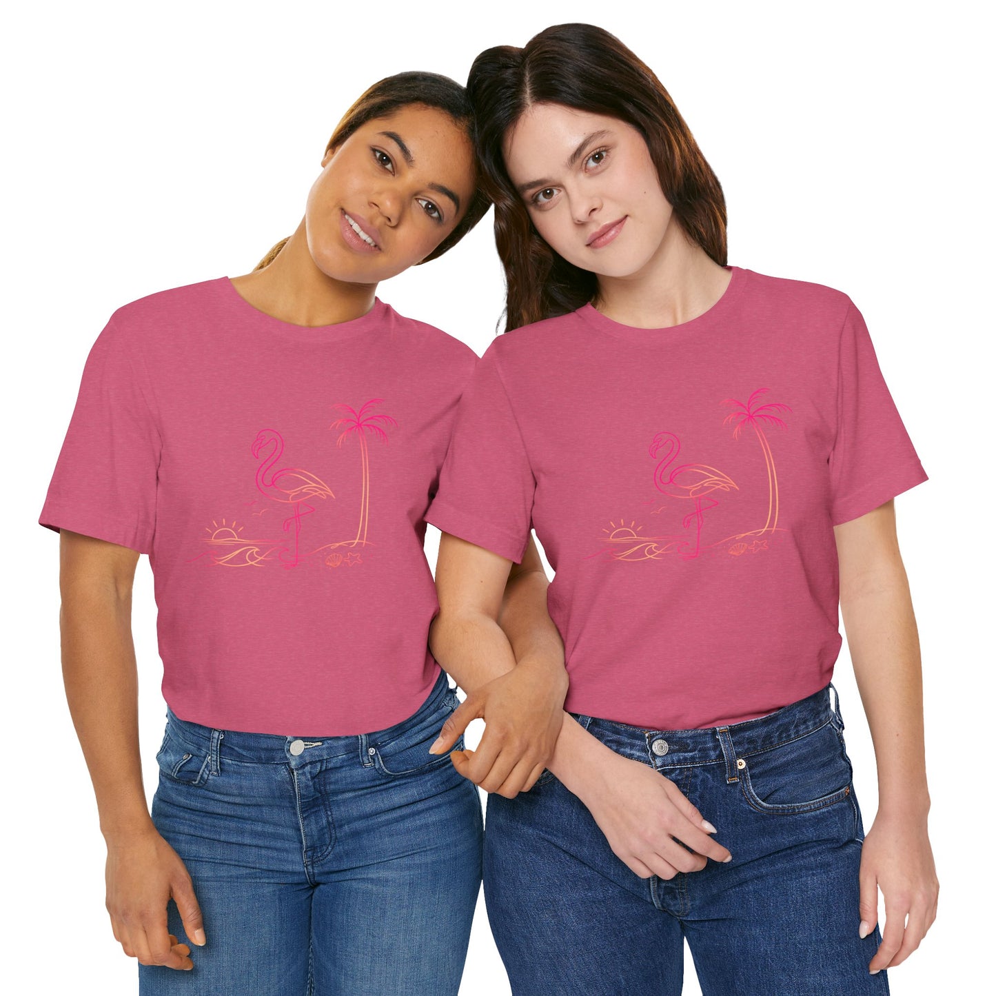 Flamingo Wild Lines T-Shirt