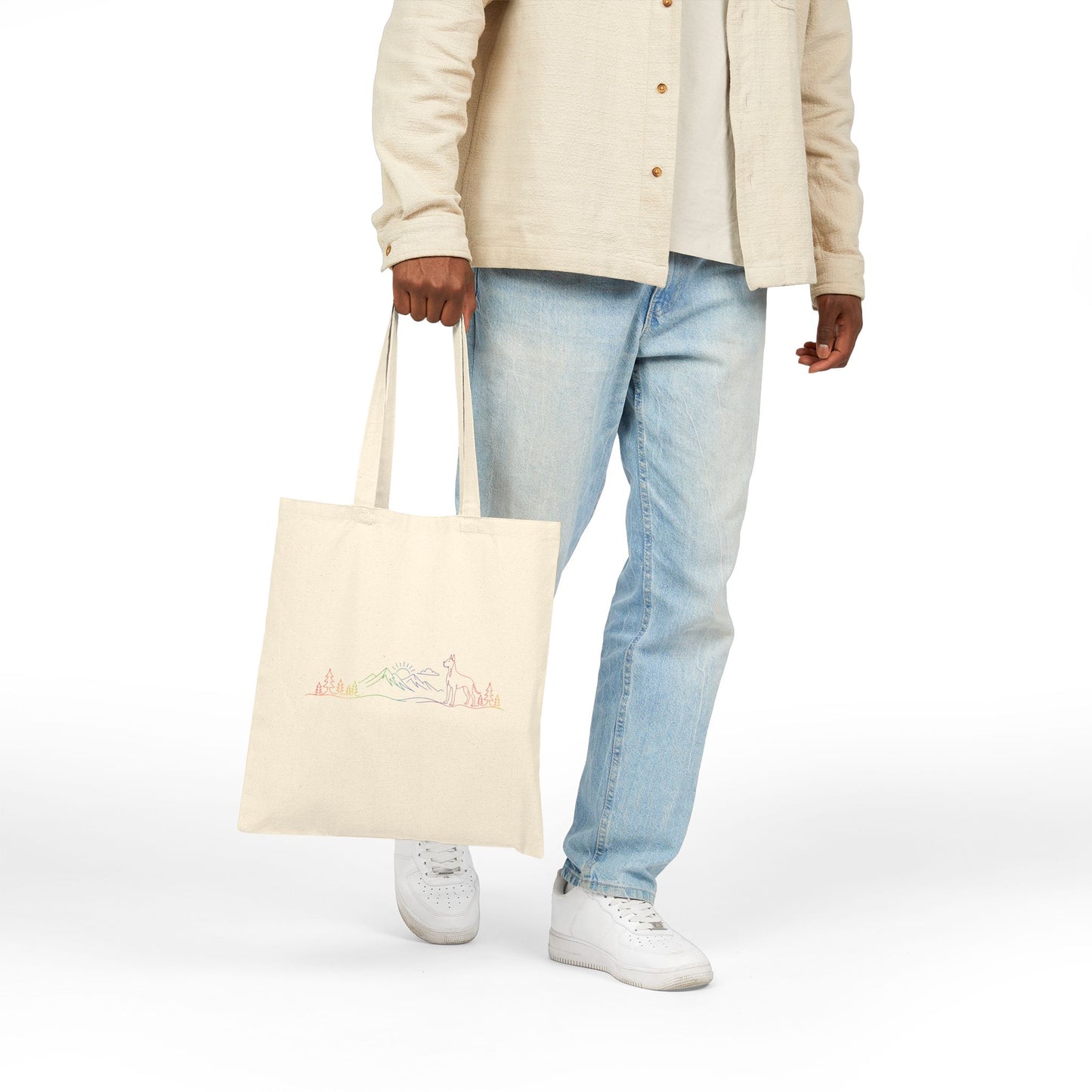 Great Dane, cropped ears Tote Bag