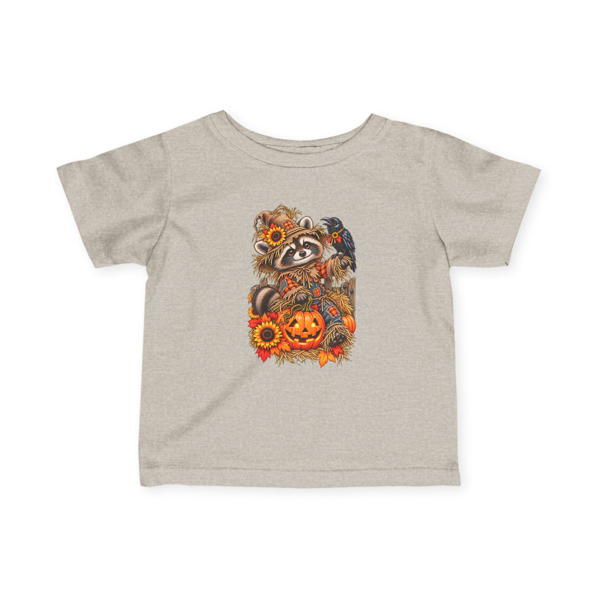 Scarecrow Raccoon Infant Tee