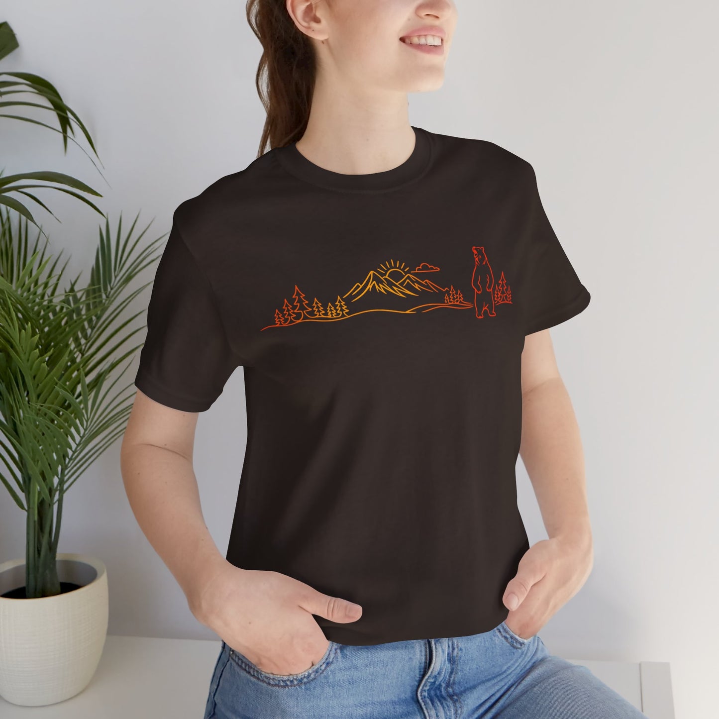 Standing Bear Mountain Scene Tee