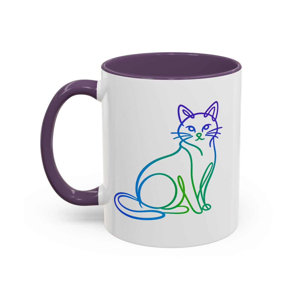 Northern Lights Cat Coffee Mug  (11/15oz)