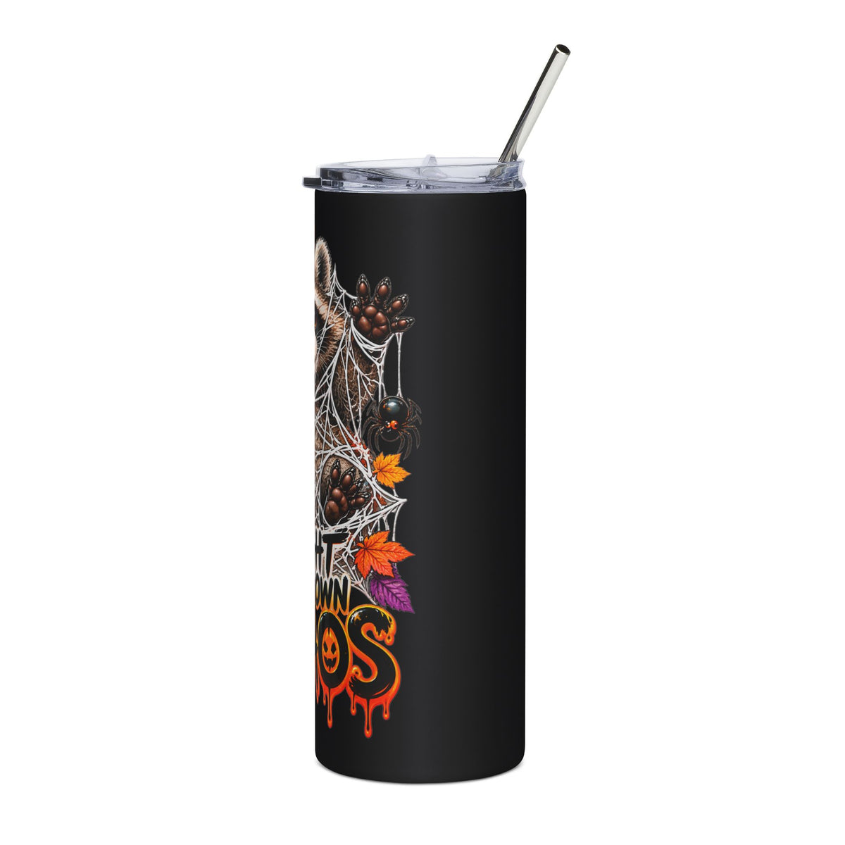 Caught Raccoon - 20oz Stainless Steel Tumbler