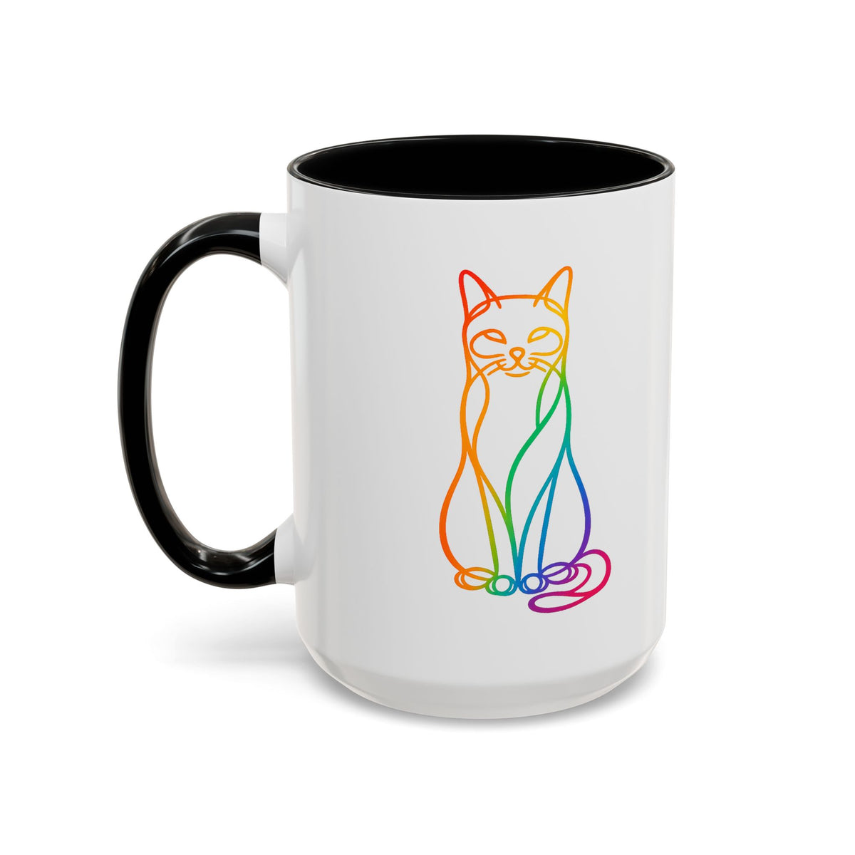 Rainbow Cat Coffee Mug  (11/15oz)