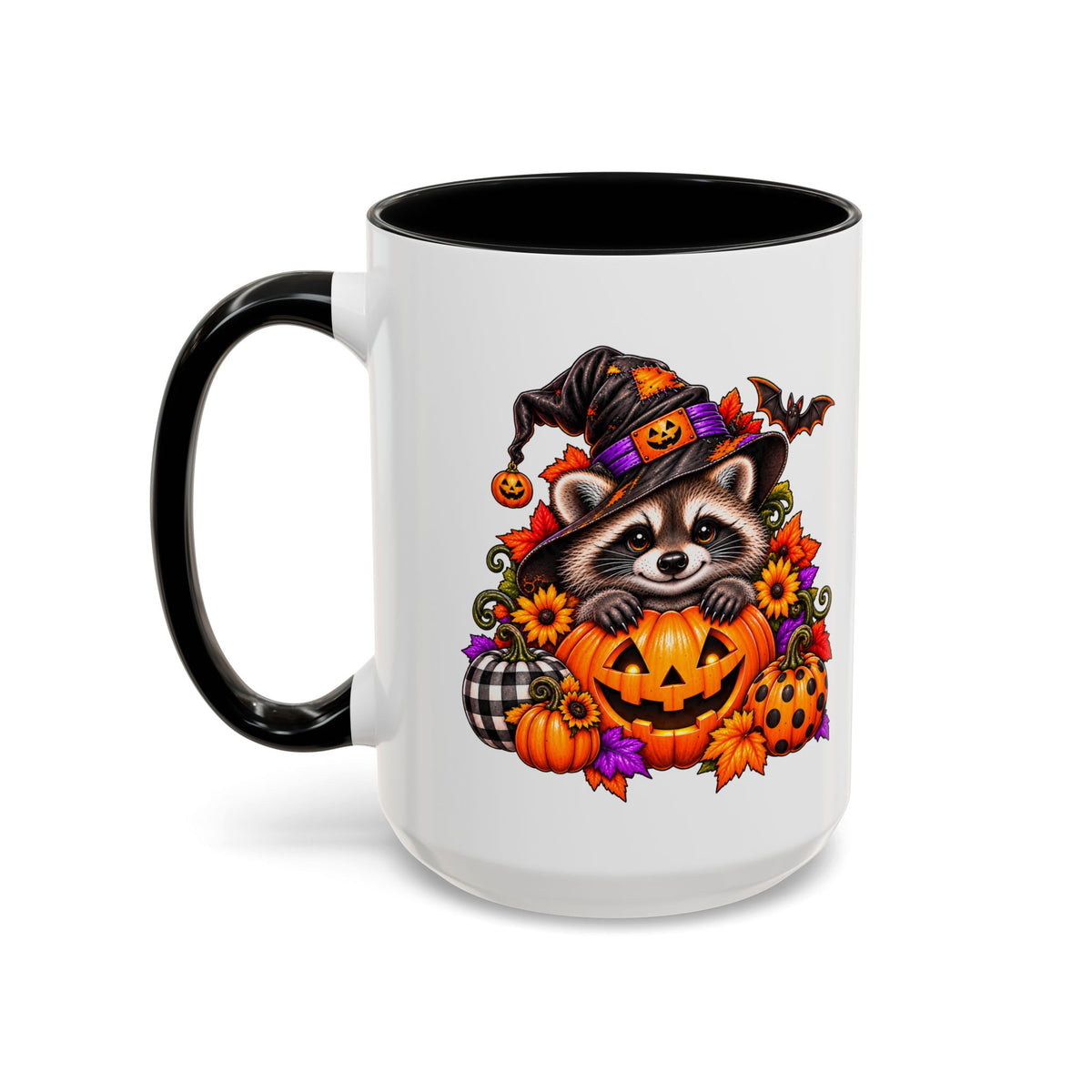 Halloween Raccoon Coffee Mug  (11/15oz)