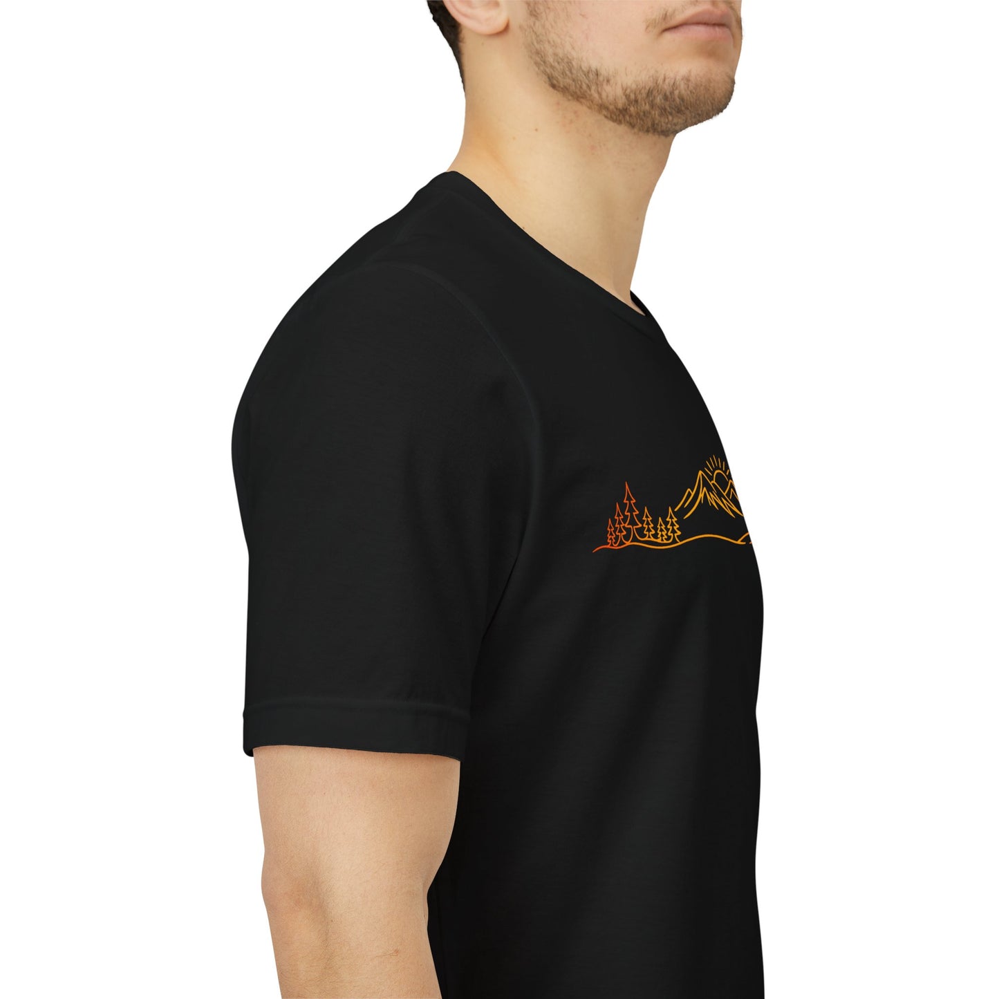 Standing Bear Mountain Scene Tee