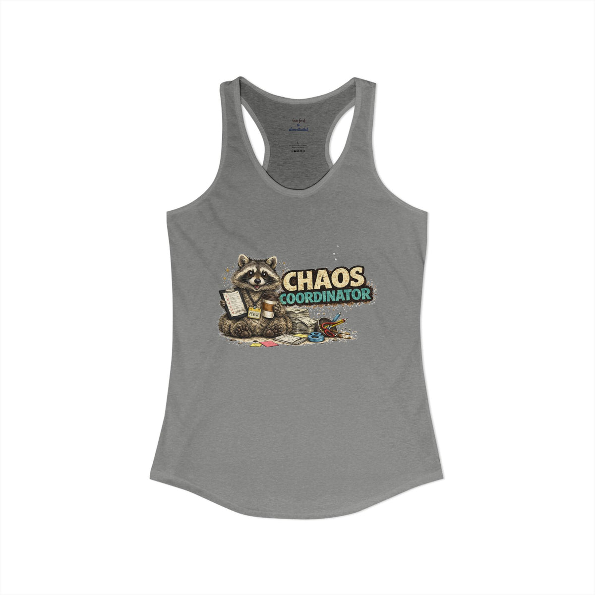 Chaos Coordinator Racerback Tank