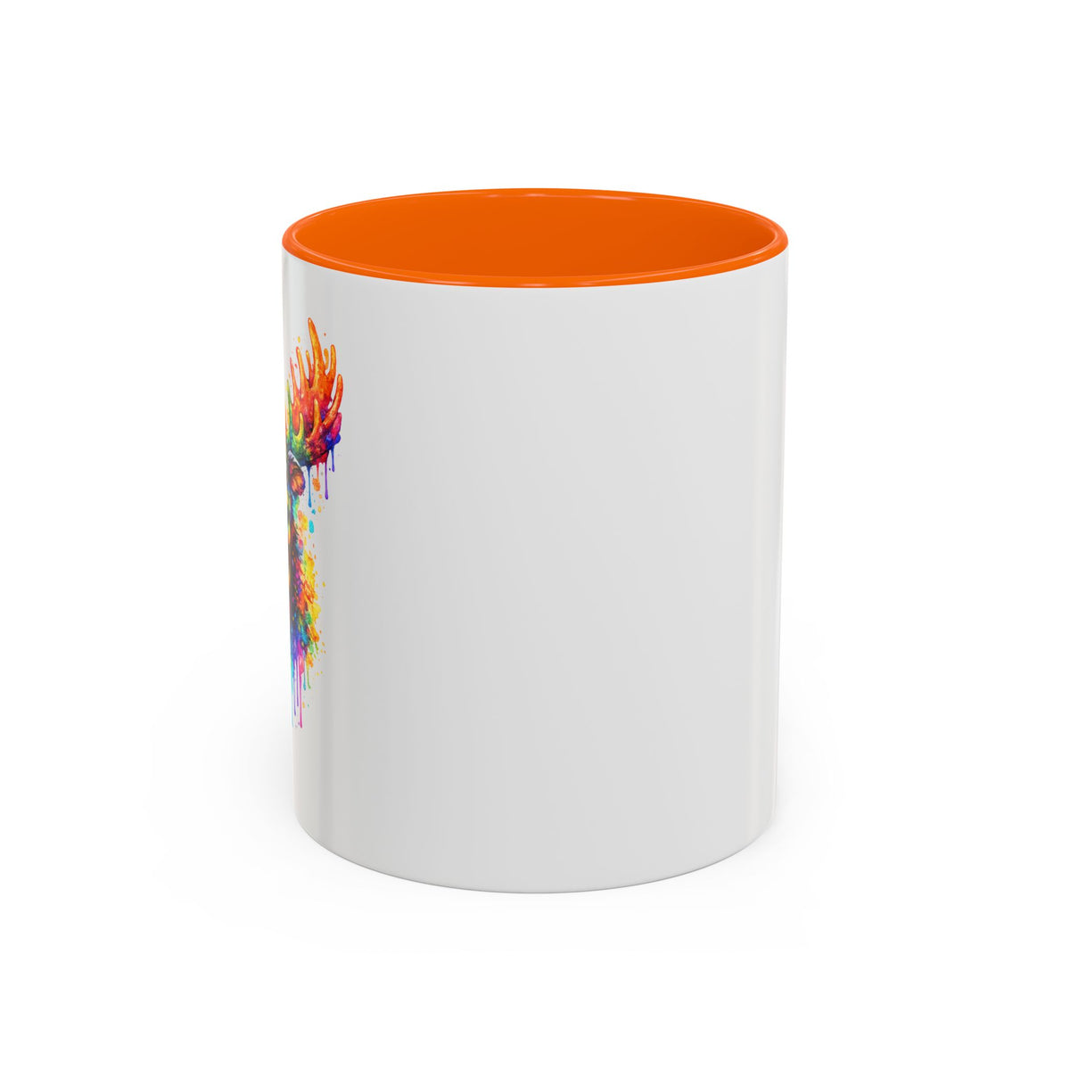 Watercolor Moose Coffee Mug  (11/15oz)