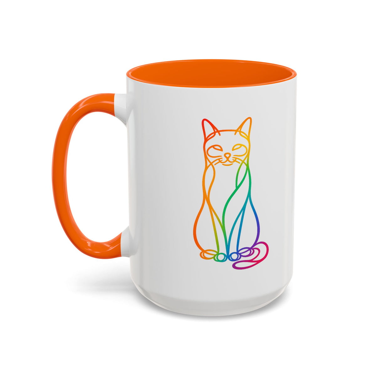 Rainbow Cat Coffee Mug  (11/15oz)