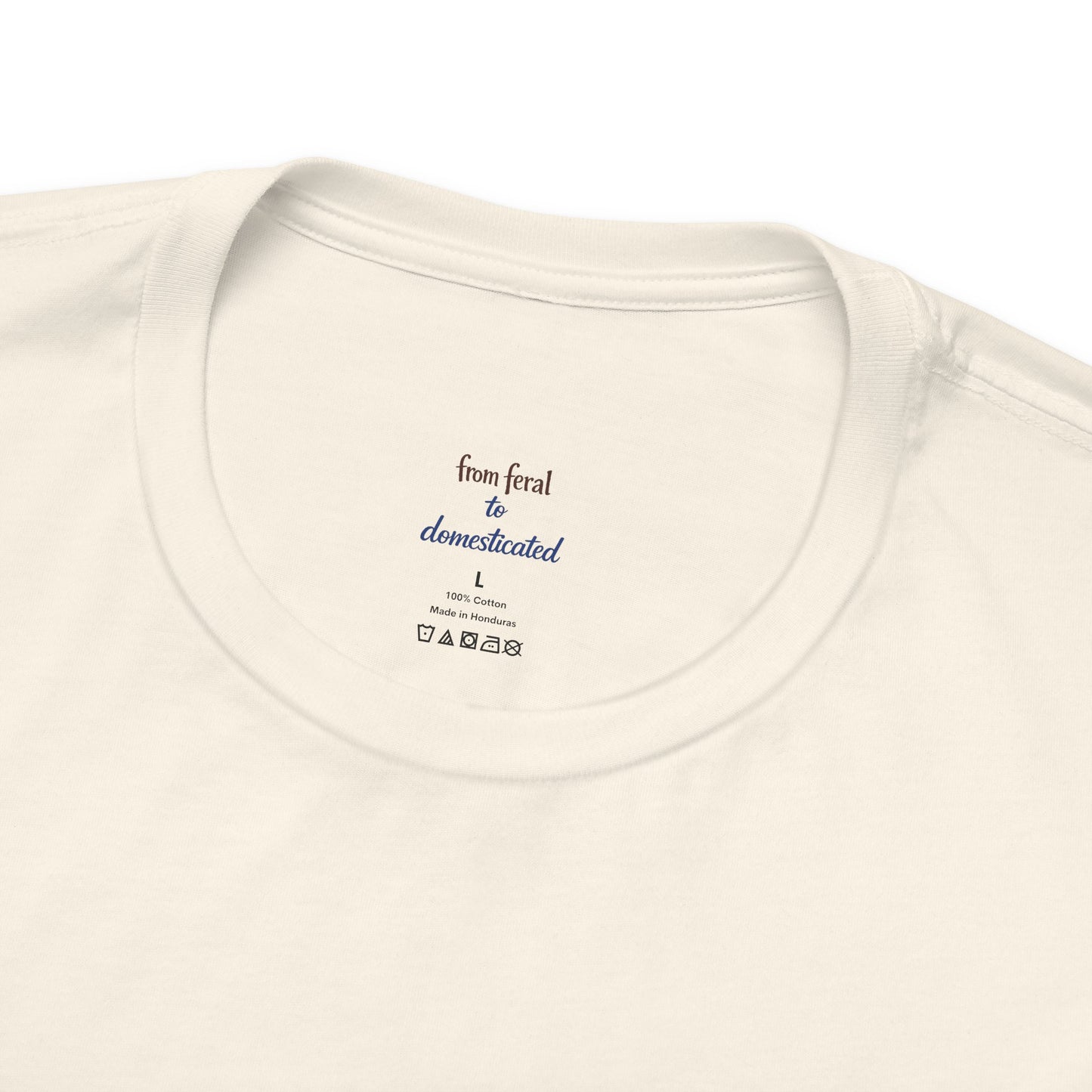 Natural- Eared Great Dane Wild Lines T-Shirt
