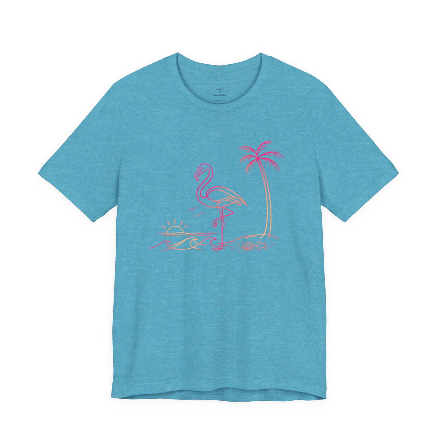 Flamingo Wild Lines T-Shirt