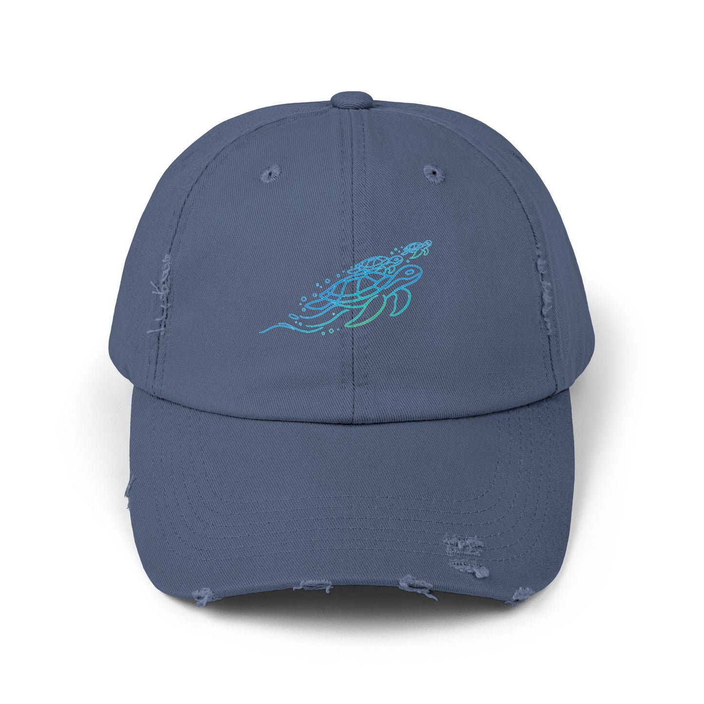 Swimming Sea Turtles | Distressed Cap