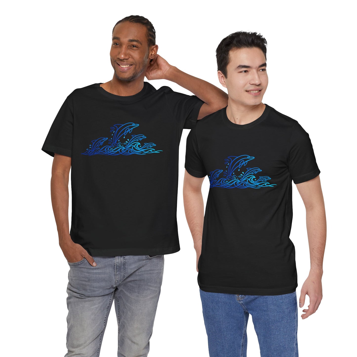 Dolphin Pod Wild Lines T-Shirt