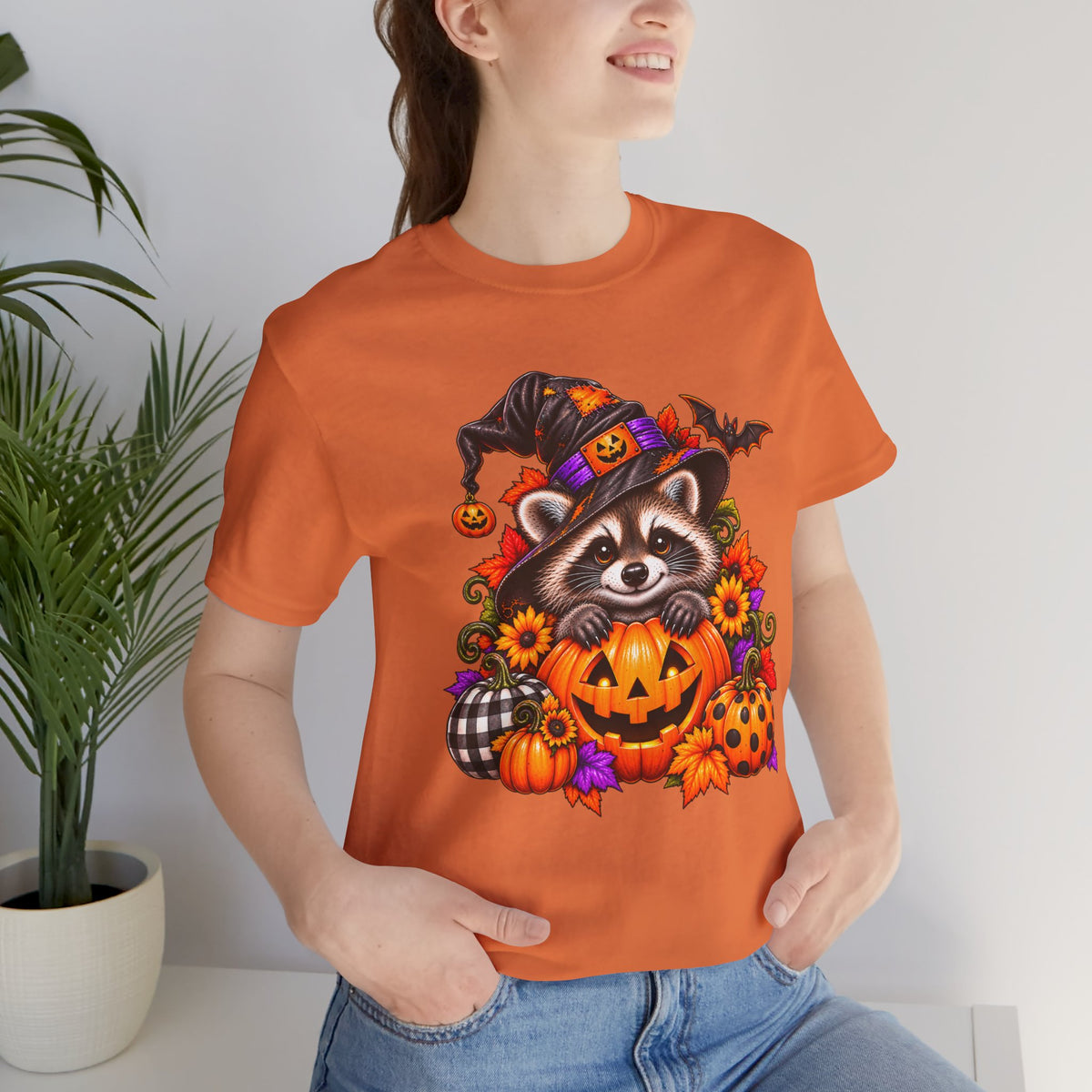 Halloween Raccoon T-Shirt