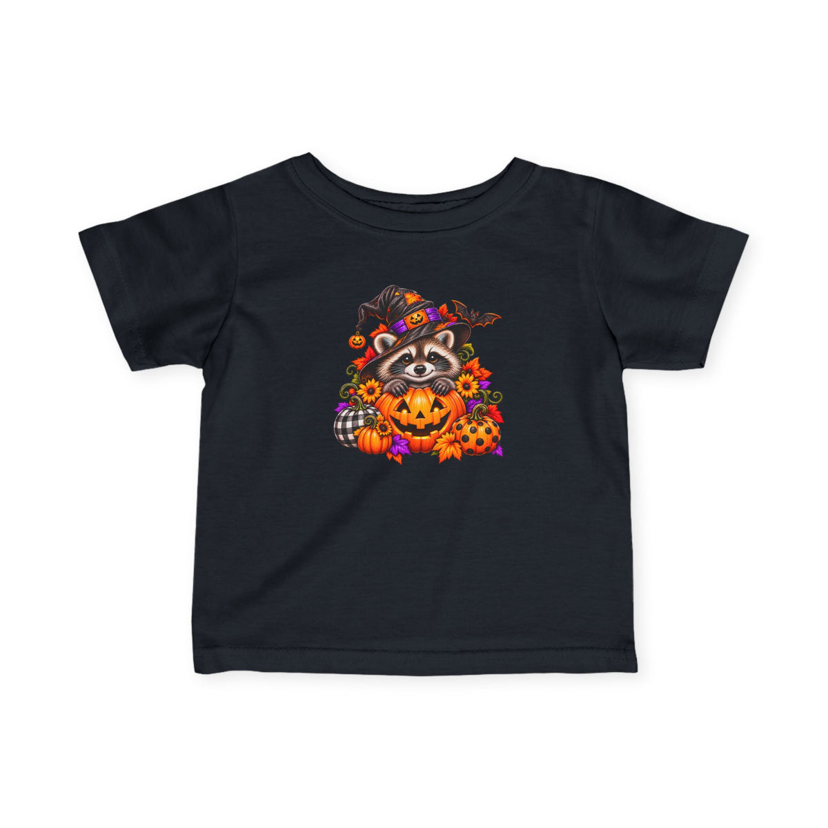 Halloween Raccoon Infant Tee