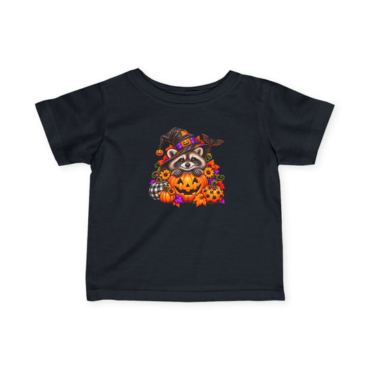 Halloween Raccoon Infant Tee
