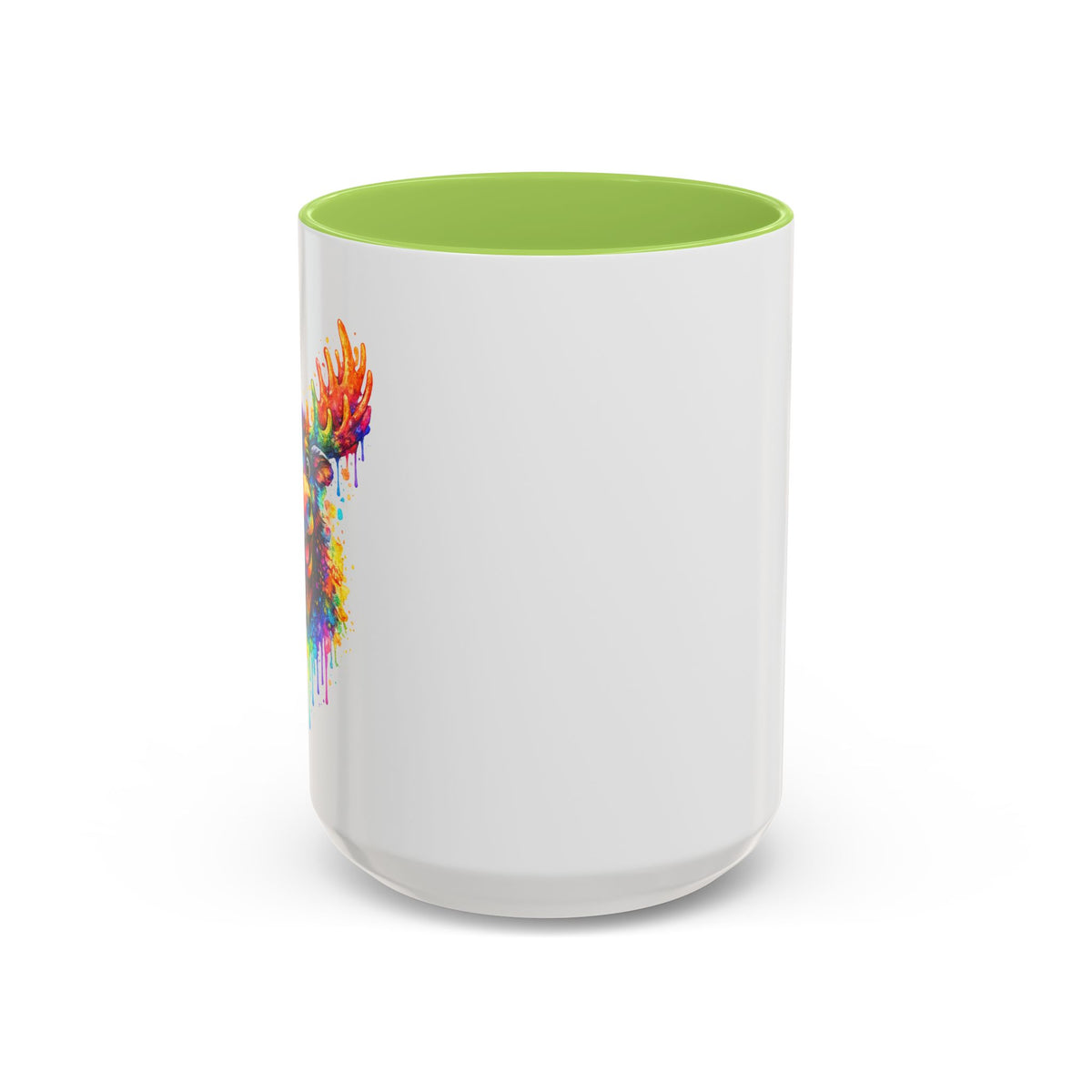 Watercolor Moose Coffee Mug  (11/15oz)