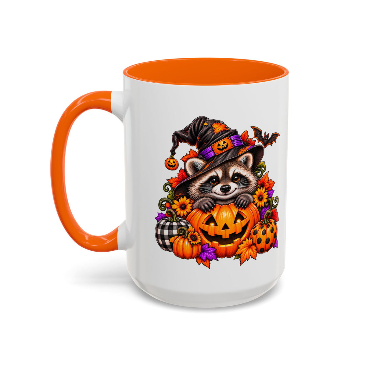 Halloween Raccoon Coffee Mug  (11/15oz)