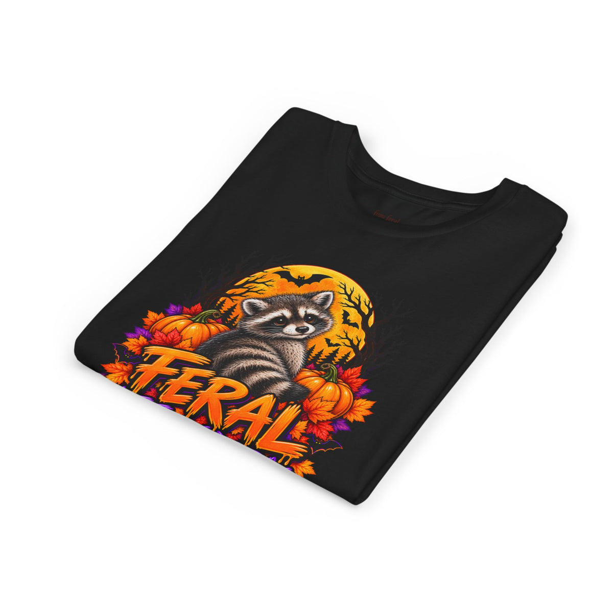 After Dark Coon Youth Tee — Raccoon Kids Tshirt