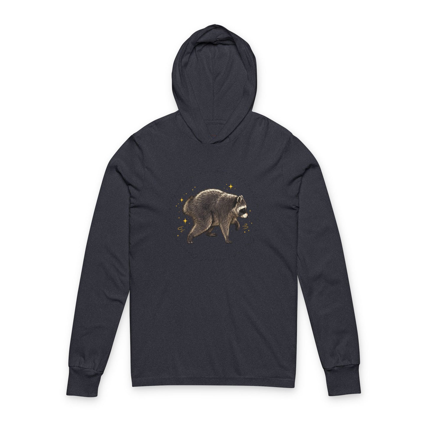 Jimothy The Raccoon Hooded Long Sleeve T-Shirt