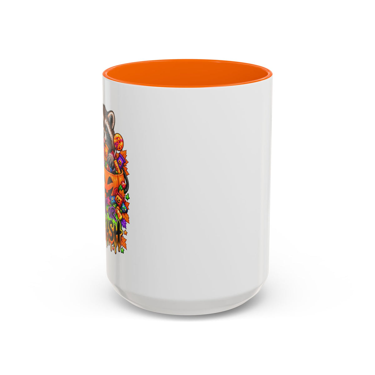 Trick or Trash Raccoon Coffee Mug  (11/15oz)